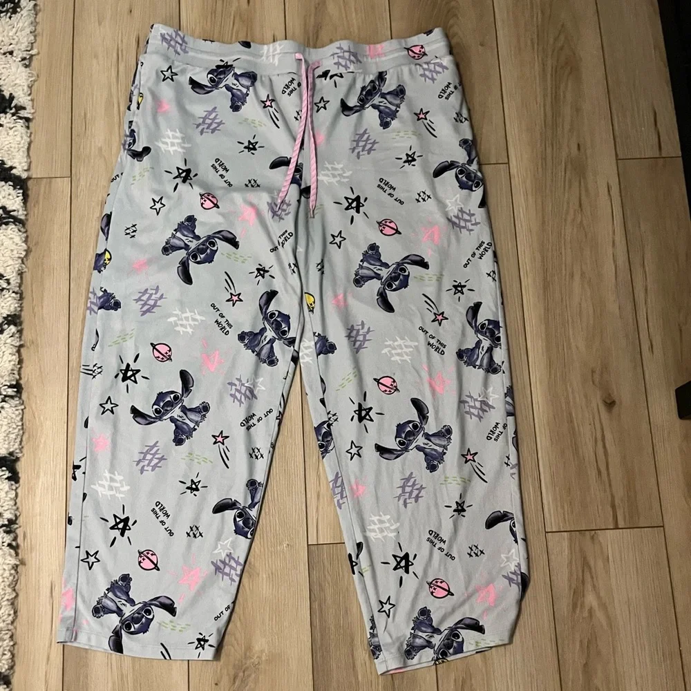 NWOT Plus Disney LILO & Stitch Out of this world soft pajama pant - Picture 3 of 8